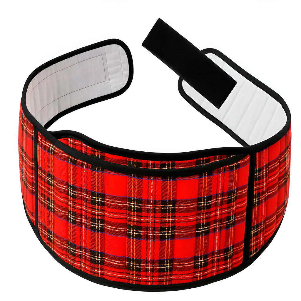 Ceinture-KATE-ecossais rouge