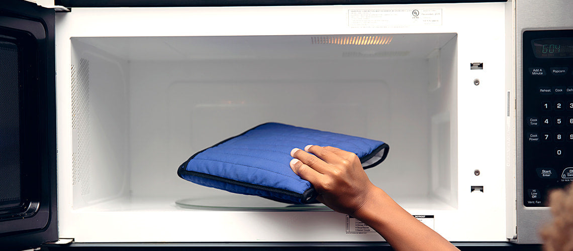 3 minutes au micro-ondes pour 4 heures de chaleur !