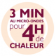 Bouilotte laine Sharon